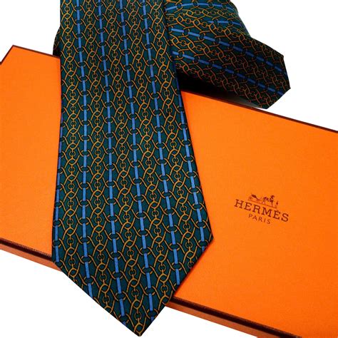 vintage hermes silk ties|authentic Hermes tiesto.